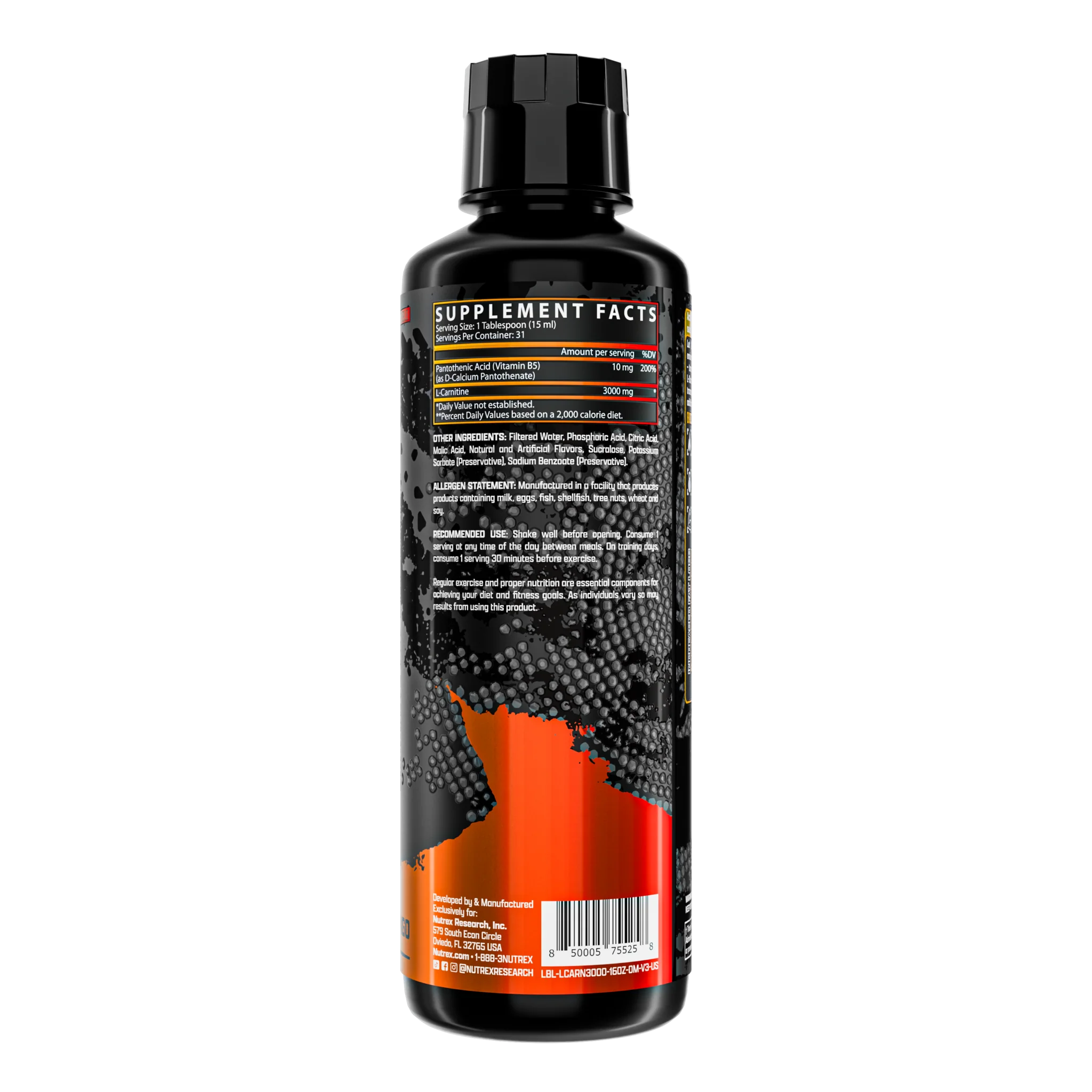 Nutrex L-Carnitine 3000 MM1 Nutrex L-Carnitine 3000 MM1