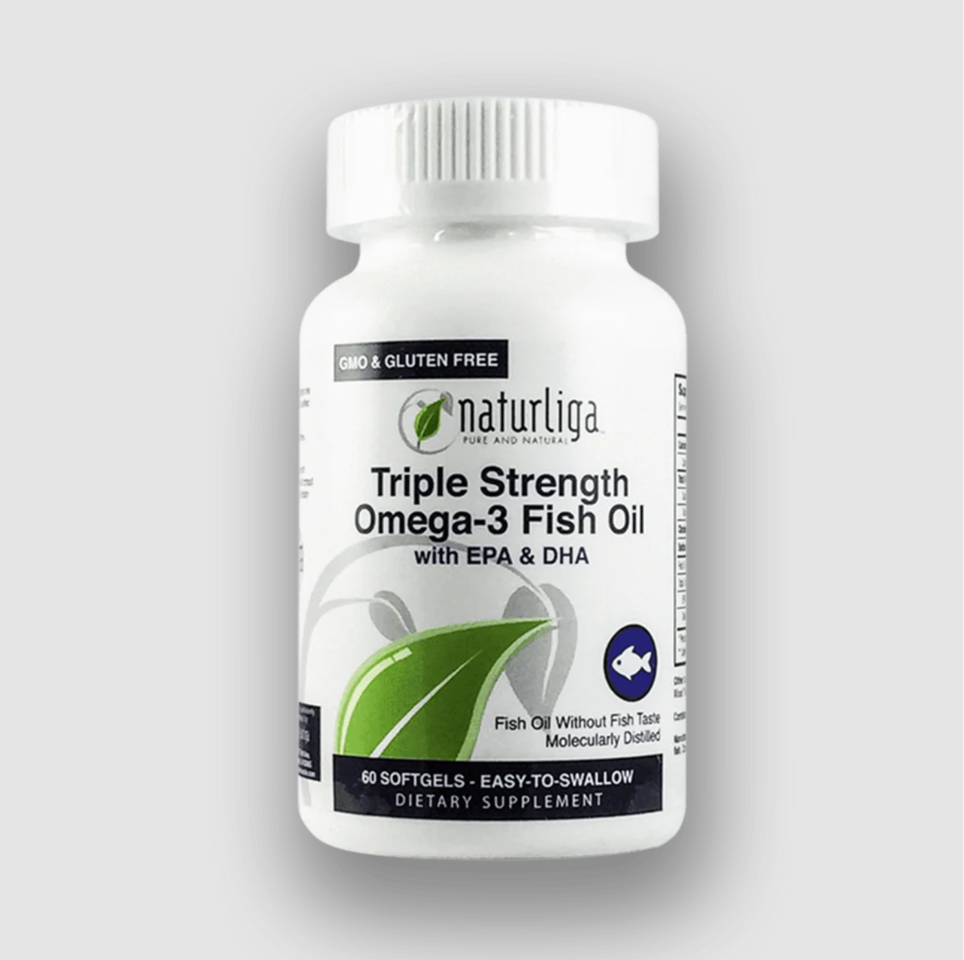 Naturliga Triple Strength Omega 3 Fish Oil