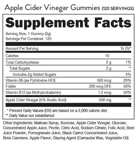 Bucked Up Gummies Apple Cider Vinegar