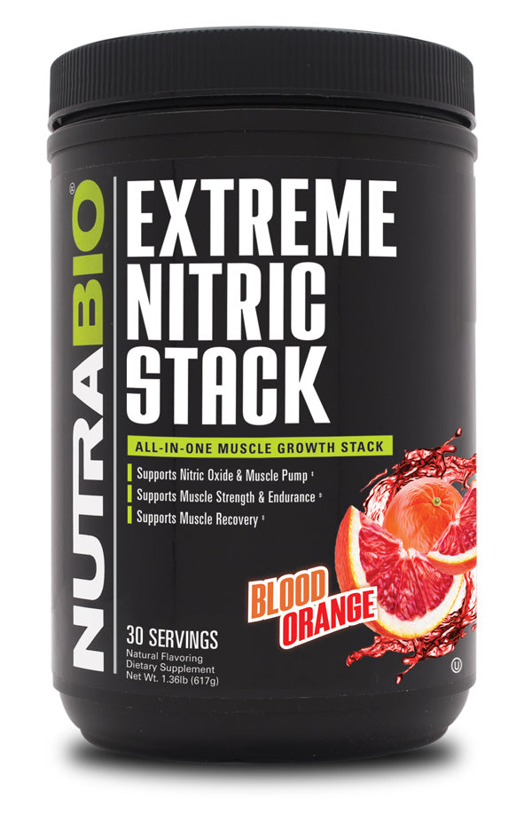 NutraBio Extreme Nitric Stack 30 Servings