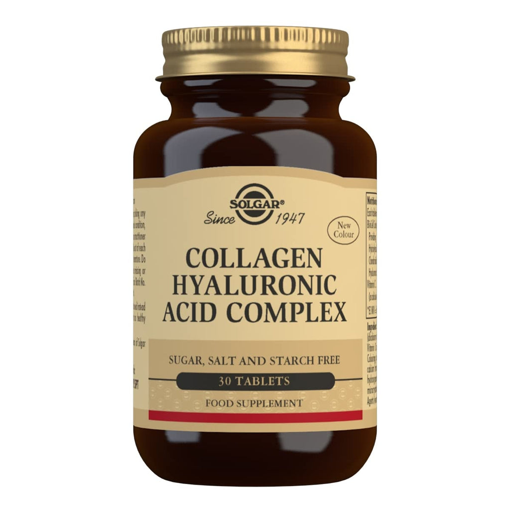 Solgar Collagen Hyaluronic Acid Complex  30 Tablets