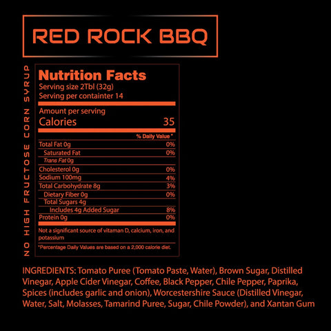 Feast Mode Red Rock BBQ Sauce