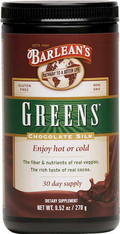 Barleans Chocolate Silk Greens 9.52oz