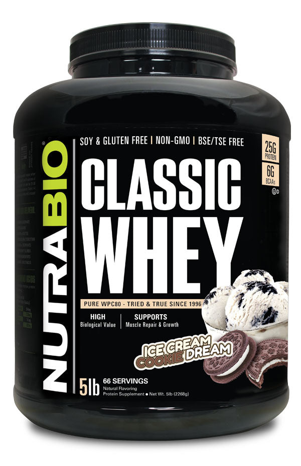 NutraBio Classic Whey 5 lbs.