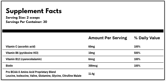 Max Muscle  Pro BCAA™