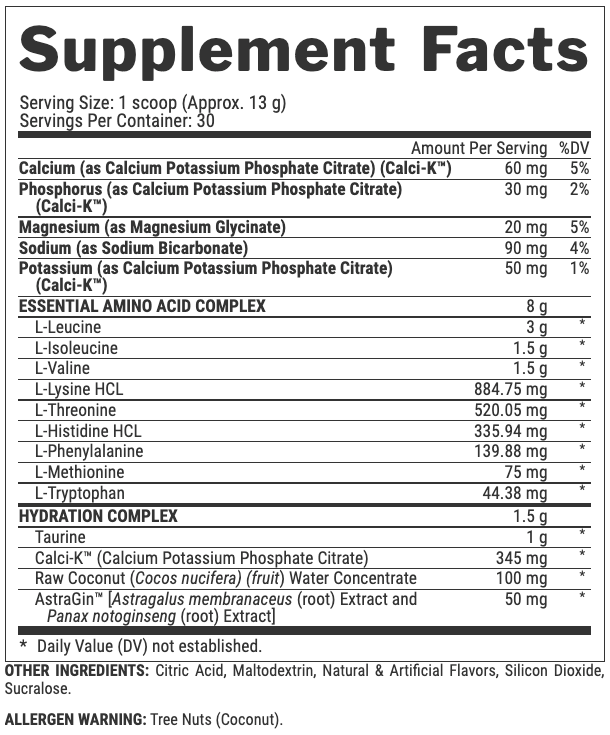 Nutrex EAA Hydration 30 Servings